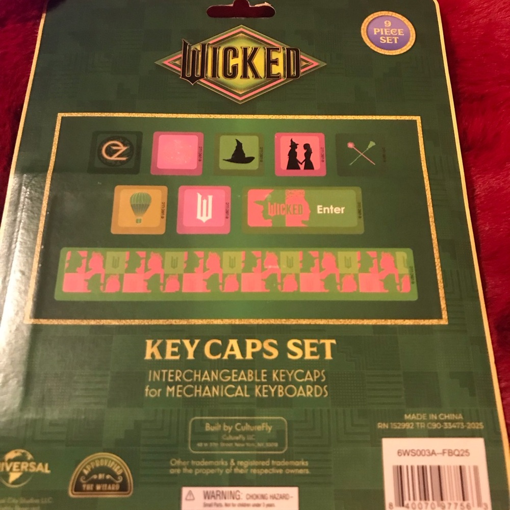 Wicked Key Caps Set - Picture 2 of 3